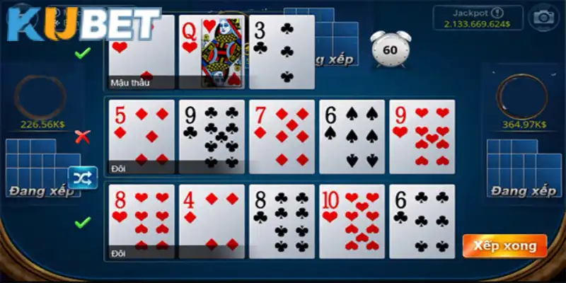 Game xập xám tại nhà cái Kubet thu hút anh em